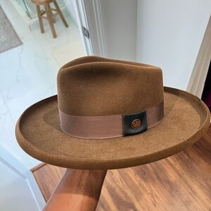 Goorin Bros Colonel Pierce Fedora Size Medium 57cm